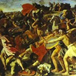 קרב יהושע בעמלקים ניקולא פוסן, 1594-1665 מוזיאון ההרמיטאז', סן פטרסבורג, רוסיה 